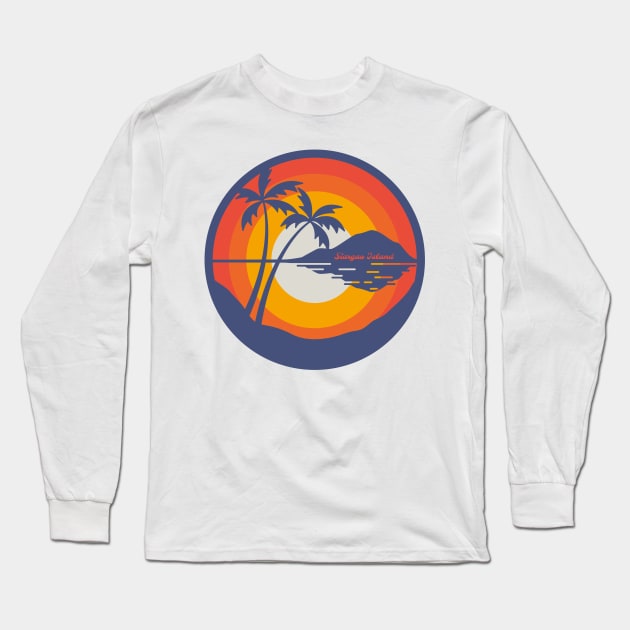 Siargao Island Vacay Style Long Sleeve T-Shirt by Hashtagified